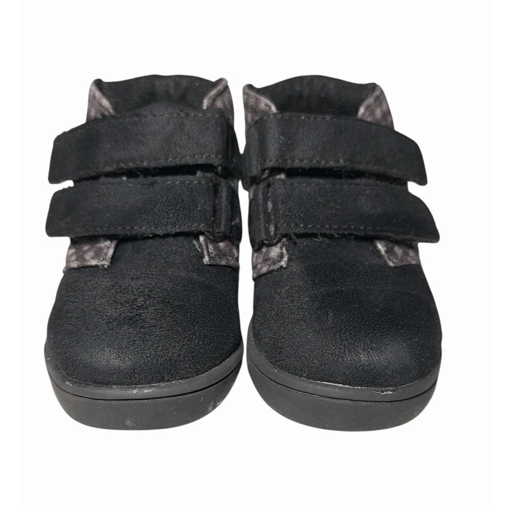 Lily and Dan ANKLE Boots Sz Size 5/6 Black and Gray Unisex Boys Girls Toddlers